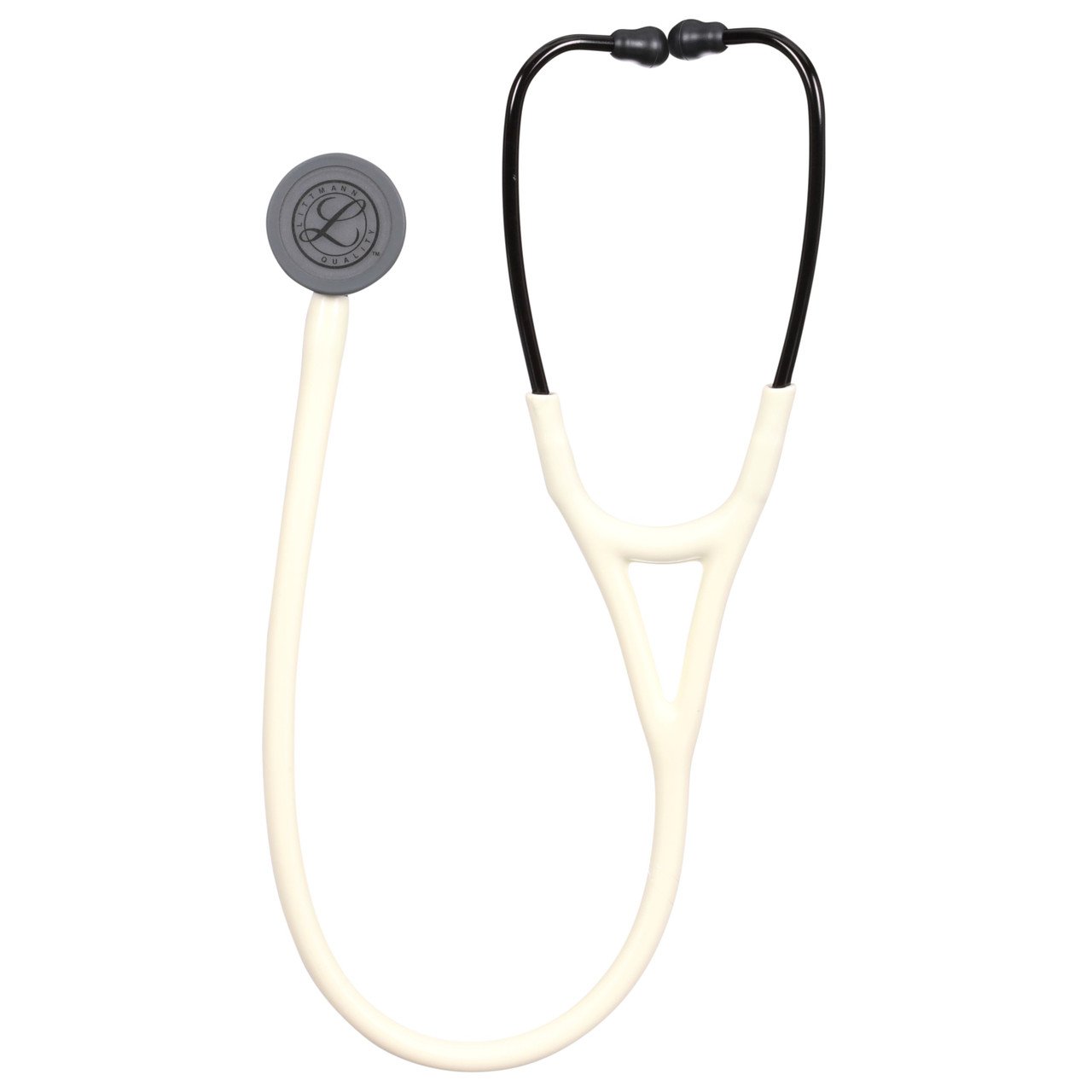 3M_Littmann_Cardiology_IV_Stethoscope_Alabaster_White_Tube.2__62567 Littmann Cardiology IV Diagnostic Stethoscope: Alabaster Satin 6186C - Image 4