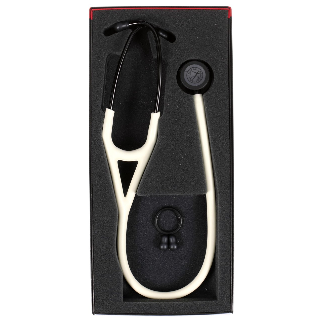 3M_Littmann_Cardiology_IV_Stethoscope_Alabaster_White_Tube.3__33029 Littmann Cardiology IV Diagnostic Stethoscope: Alabaster Satin 6186C - Image 5