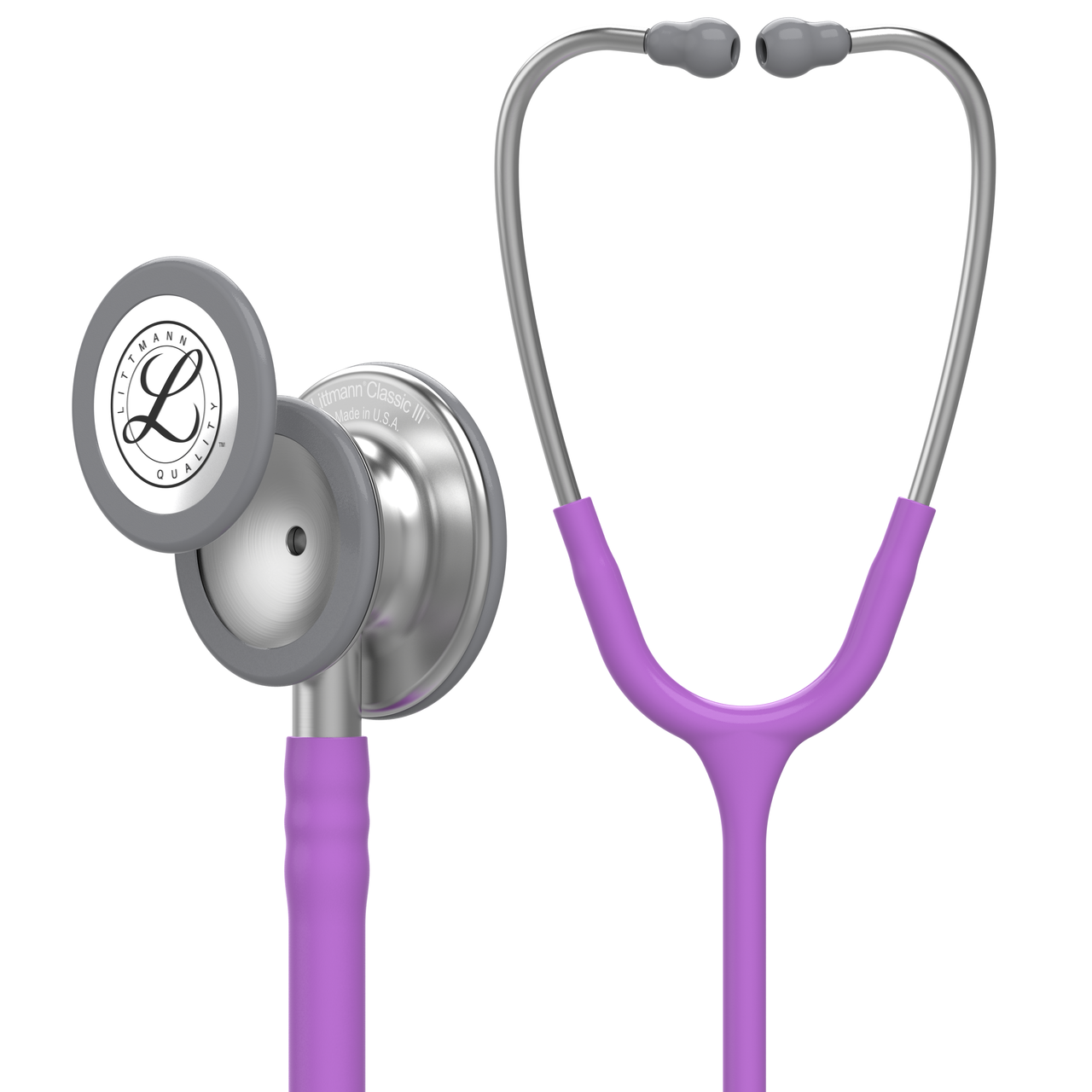 5832-01_HERO01x__56987.1701715305 (1) Littmann Classic III Lavender Standard Stethoscope (5832) - Image 1