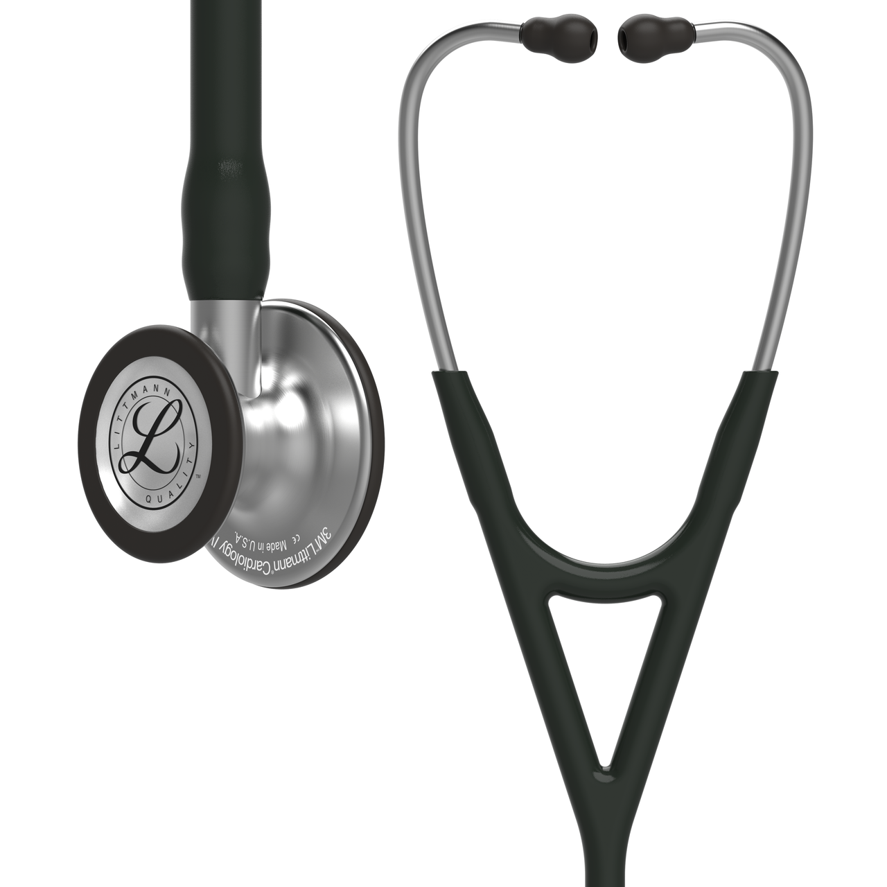 6152-01_HERO01x__85486 Littmann Cardiology IV Black Standard Stethoscope: 6152 - Image 1
