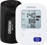 Omron 7156T Digital Blood Pressure Monitor with 360° Accuracy Intelli Wrap Cuff for All Arm Sizes Accurate Measurements and Bluetooth Connectivity