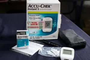 Accu Chek Instant S Blood Glucose Meter (Without Any Strip) Made in Germany2 Accu Chek Instant S Blood Glucose Meter (Without Any Strip) Made in Germany - Image 1