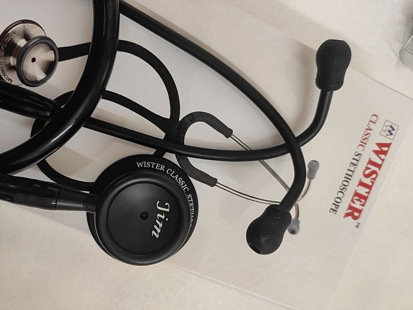 FB_IMG_1761572851683 WISTER™ Classic Stethoscope BLACK EDITION - Image 10