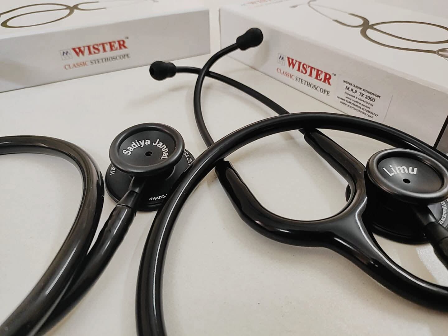 FB_IMG_1761572933869 WISTER™ Classic Stethoscope BLACK EDITION - Image 7