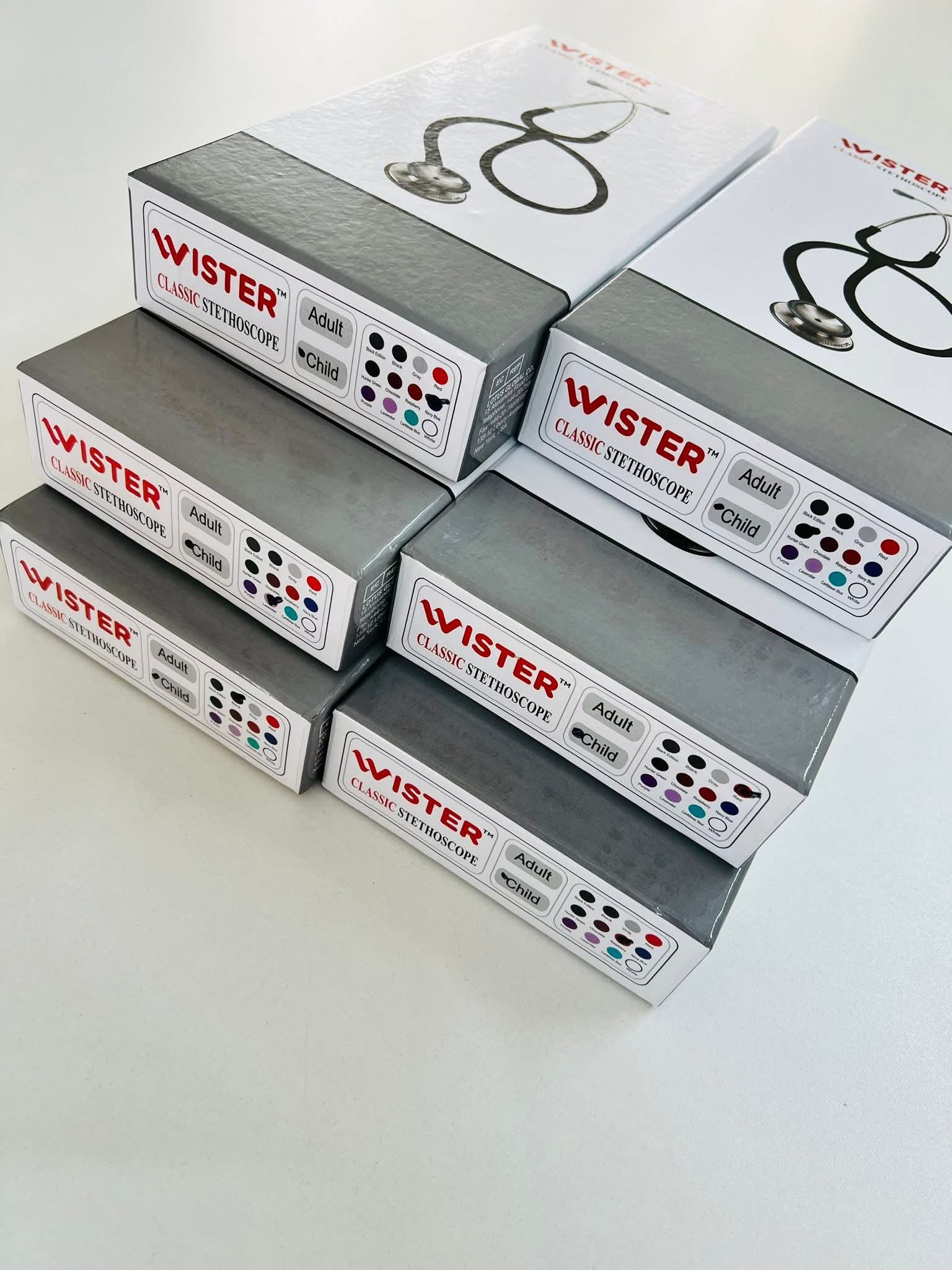 FB_IMG_1761573523865 WISTER™ Classic Pediatric Red Stethoscope - Image 4