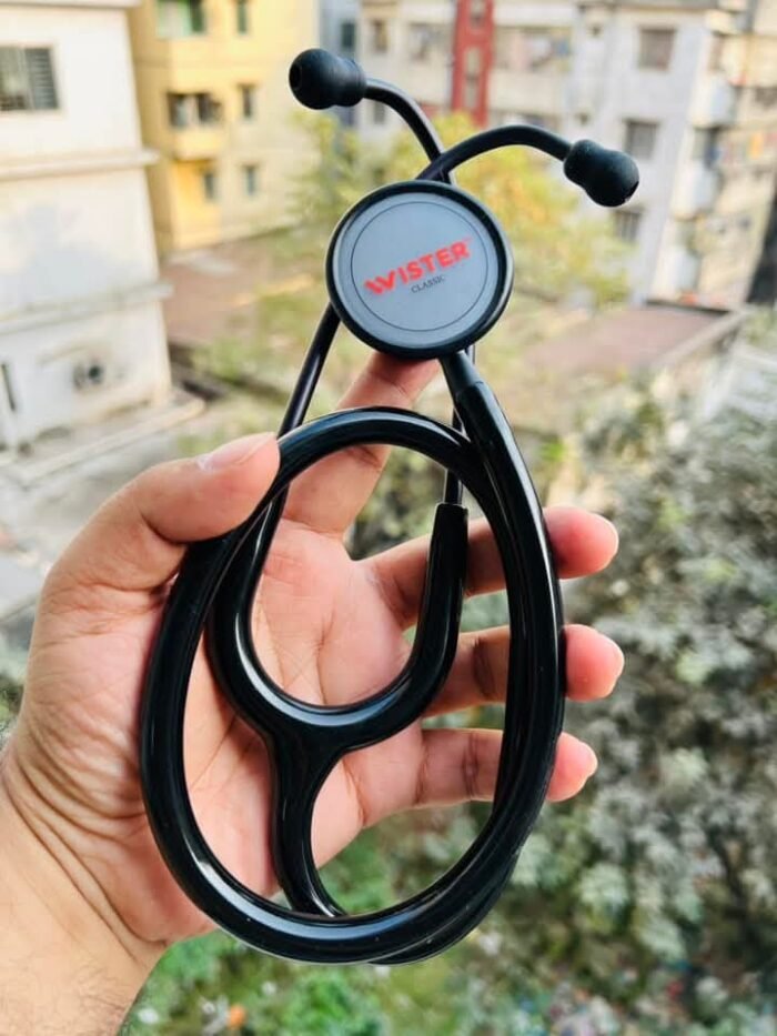 WISTER™ Classic Stethoscope BLACK EDITION - Image 1