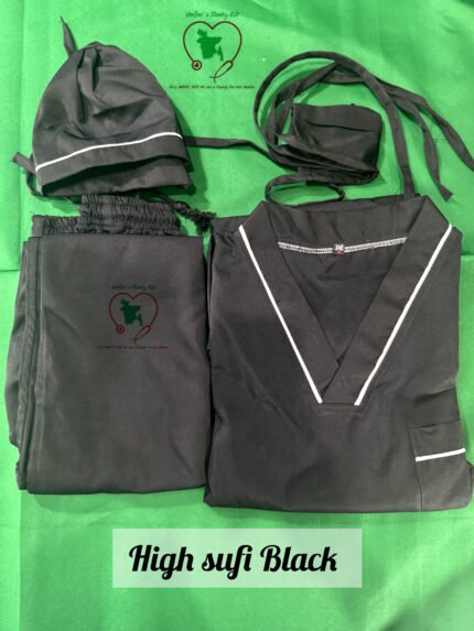 High Sufi Black OT Dress