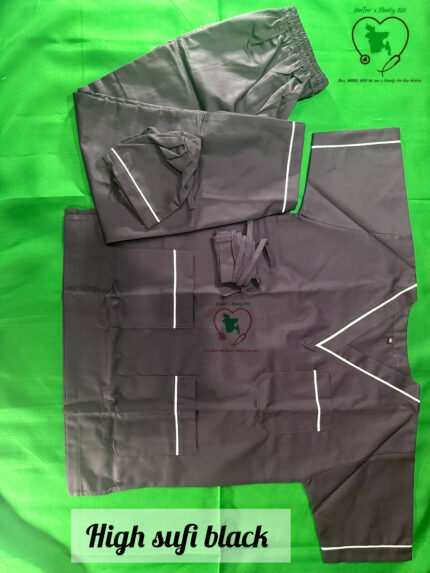 High Sufi Black OT Dress