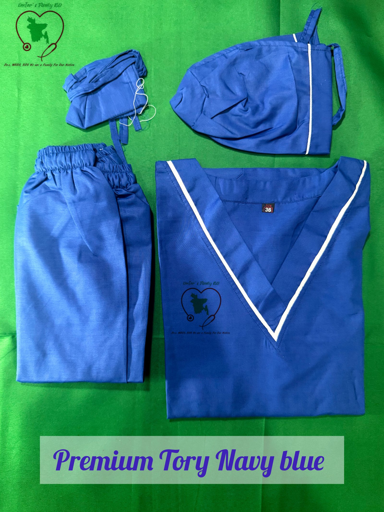 InShot_20251015_013454748 Premium Tory Navy blue OT Dress - Image 2