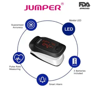 Jumper Pulse Oximeter JPD500D LED Edition2 Jumper Pulse Oximeter | JPD-500D LED Edition - Image 2