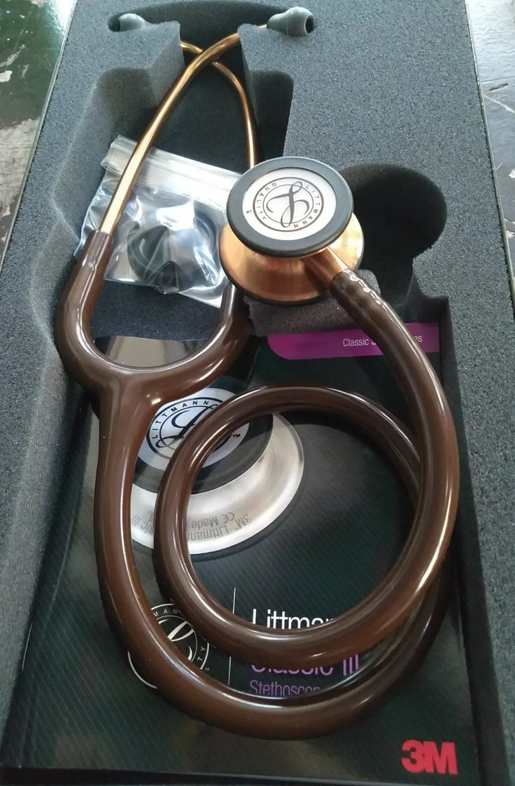 Littmann Classic III Chocolate Copper 5809-2 Littmann Classic III Chocolate Copper 5809 - Image 2