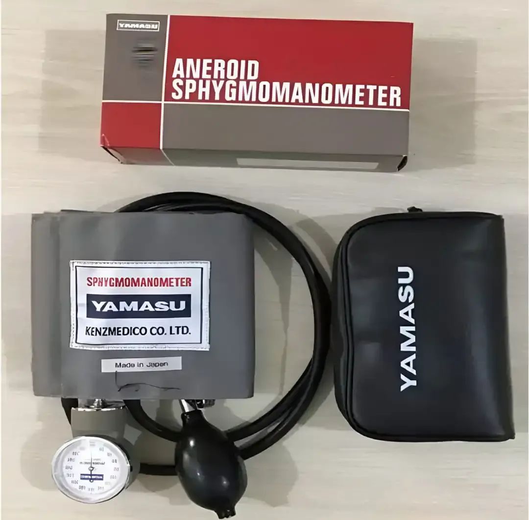 YAMASU Analog Bp Machine YAMASU Aneroid Sphygmomanometer, Manual Blood Pressure Machine 500CE, Made in Japan - Image 1