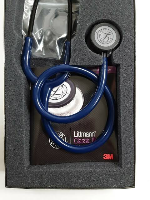 images - 2025-10-28T021658.750 Littmann Classic III Navy Blue Mirror Stethoscope - Image 8