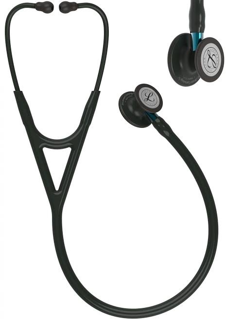 images - 2025-10-28T162422.813 Littmann Cardiology IV Black edition with Blue Stem (6201) - Image 3