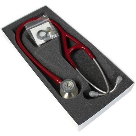 images - 2025-10-28T171002.079 Littmann Cardiology IV Burgundy Mirror Stethoscope (6170) - Image 5