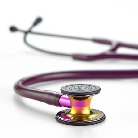 images - 2025-10-28T192316.589 Littmann Cardiology IV Plum Rainbow High Polish (6239) - Image 5