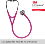 Littmann Cardiology IV Raspberry Rainbow High Polished Stethoscope (6241) - Image 5