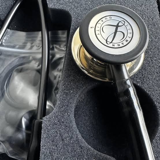 images (94) Littmann Classic III Stethoscope, Champagne Black, 5861 - Image 4