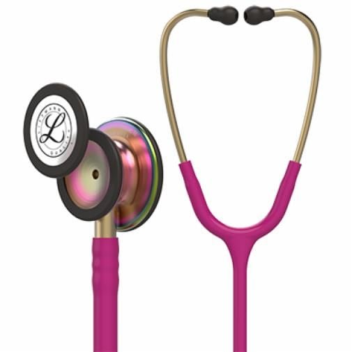 littmann-classic-iii-monitoring-stethoscope-5806 Littmann Classic III Stethoscope, Rainbow Raspberry, 5806 - Image 1