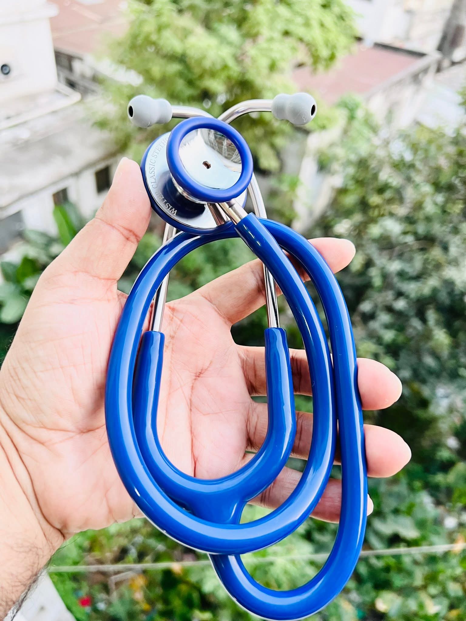 FB_IMG_1761573354929 WISTER™ Classic Purple Stethoscope (Adult) - Image 1